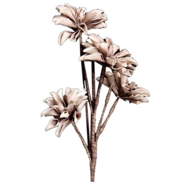 Large Mauve Foam Flowers - Picture 1 of 1